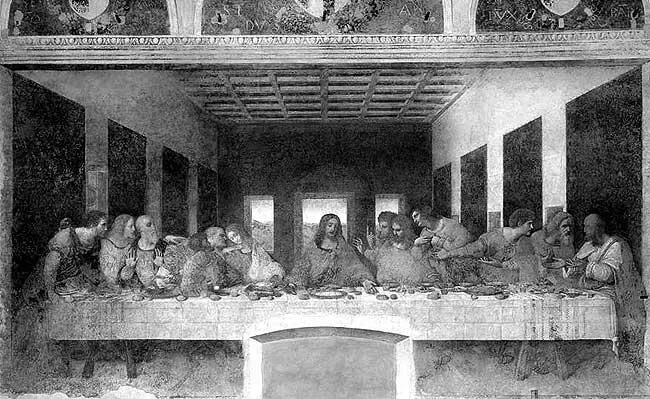 Рис 151 Тайная Вечеря Леонардо да Винчи Якобы около 14941498 годов - фото 140