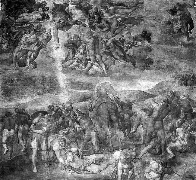 Рис 197 Обращение Павла Микеланджело Якобы около 15421550 годов - фото 186