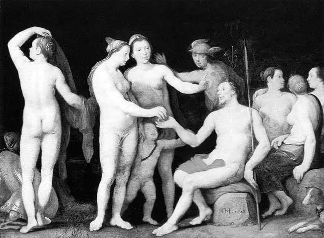 Рис 47 Суд Париса Cornelis Cornelisz van Haarlem Якобы XVI век Взято - фото 275