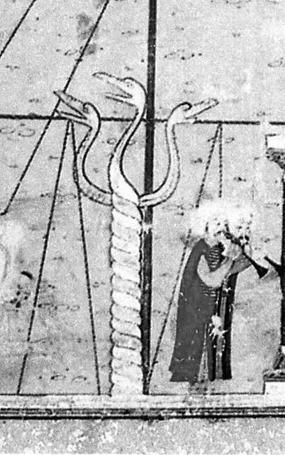 Рис 426 Увеличенное старинное изображение Колонны Змея Так она выглядела в - фото 294