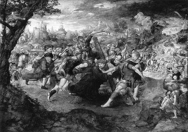 Рис 521 Шествие на Голгофу Master of the Augsburg Ecce Homo Якобы XVI - фото 327