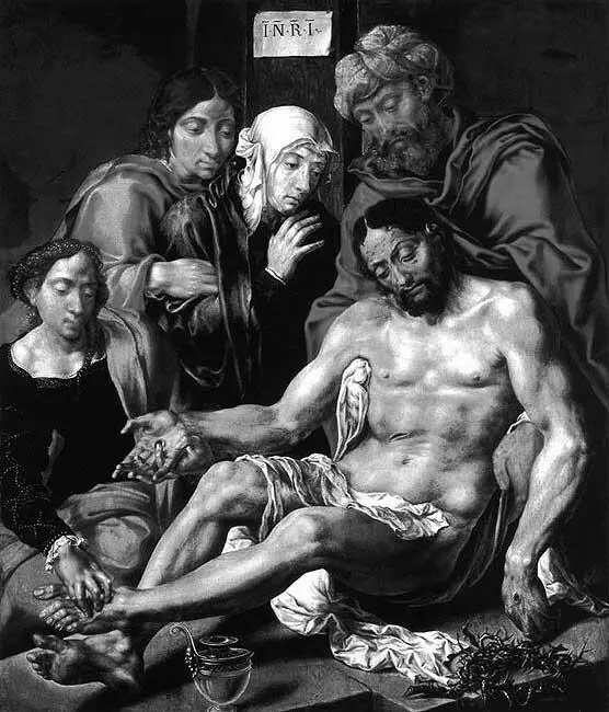 Рис 612 Оплакивание Христа Maerten van Heemskerck Якобы около 1520 года - фото 371