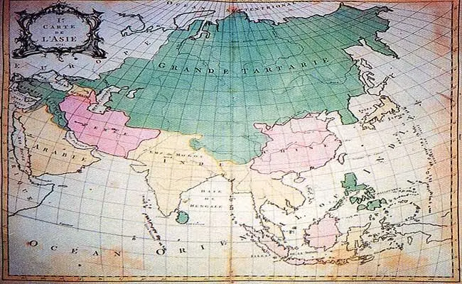 Карта французского атласа 1754 года Взята из к8 с 641 Сравните территории - фото 406