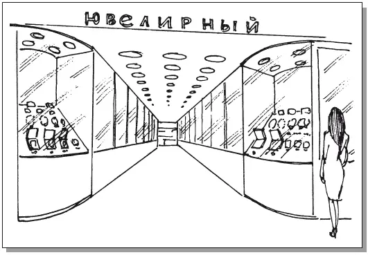 Рис 25Туннельный вход Плюсы возможность спокойно рассмотреть товар до - фото 19
