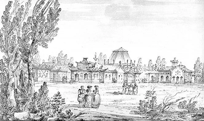 Кваренги Дж Китайская деревня в Царском Селе Вторая половина 1780х гг - фото 54