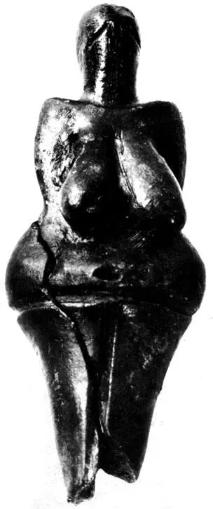 Этой глиняной фигурке из Чехословакии присущи типичные черты Венер - фото 104