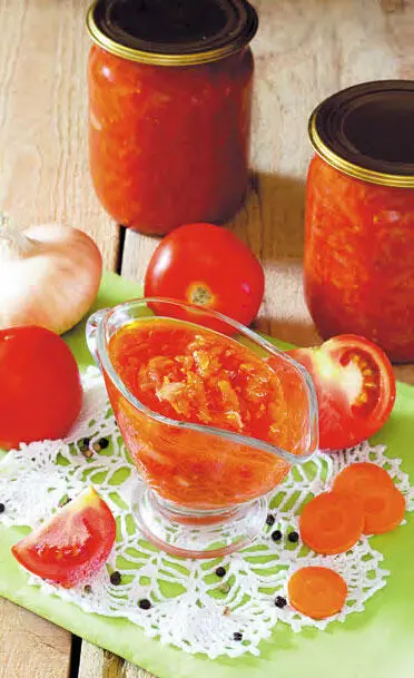 Икра из моркови 2 кг моркови 1 кг болгарского перца 1 кг репчатого лука 1 - фото 67