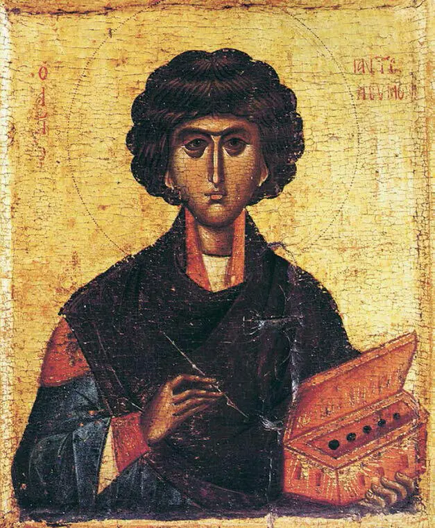Святой великомученик Пантелеимон Святитель Николай Чудотворец апостол Андрей - фото 1