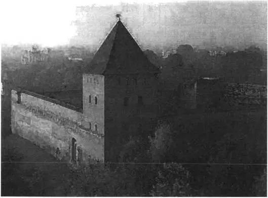 Лидский замок начала XIV века до реконструкции Созданное Миндовгом - фото 9