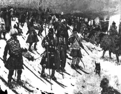 Московское войско в походе конец XV в Короче мир длился недолго В конце - фото 66