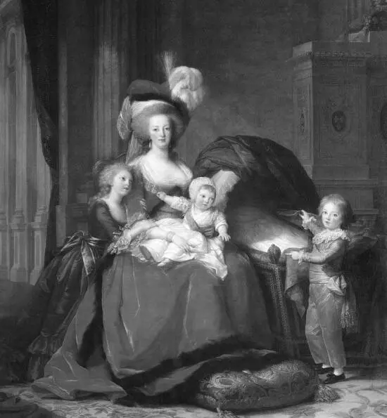 М Э ВижеЛебрен МарияАнтуанетта с детьми 1787 В зимние сумерки нянины - фото 51