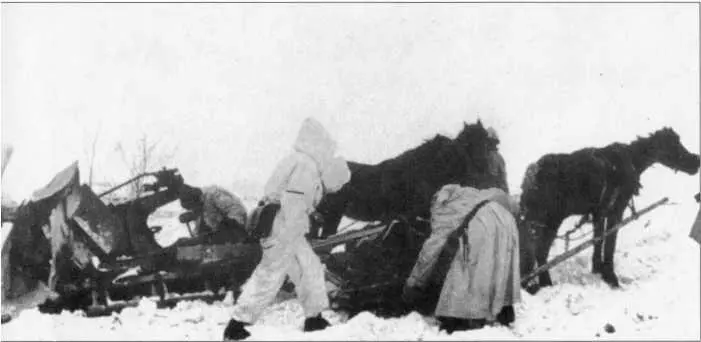 Сани на конной тяге одно из немногих средств передвижения и осуществления - фото 160