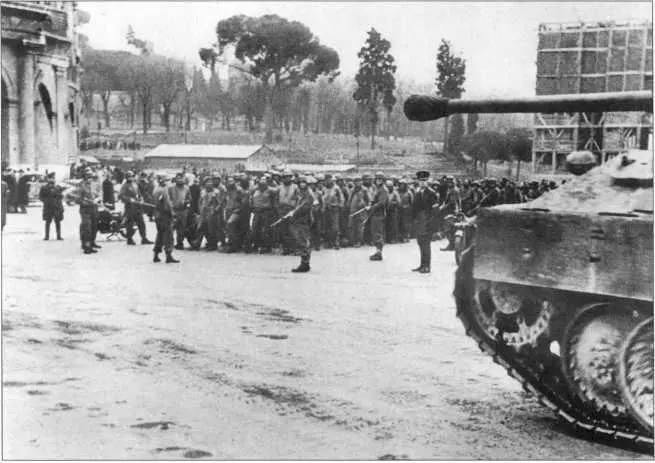 Американские военнопленные захваченные в начале 1944 г под Анцио - фото 191