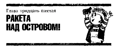 Глава тридцать шестая РАКЕТА НАД ОСТРОВОМ Легко и бодро взяв старт лазутчики - фото 46