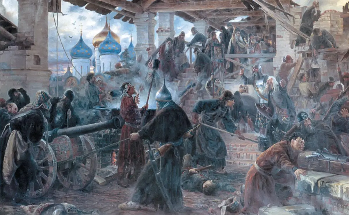 СД Милорадович Оборона ТроицеСергиевой Лавры 1894 г Число сподвижников - фото 39