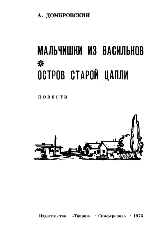 МАЛЬЧИШКИ ИЗ ВАСИЛЬКОВ 1 Если вам скажут что село Васильки расположено на - фото 1