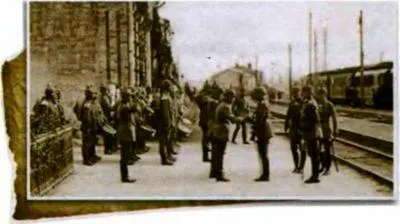 Германские войска на вокзале в Гродно 1915 г О размахе ограбления - фото 70