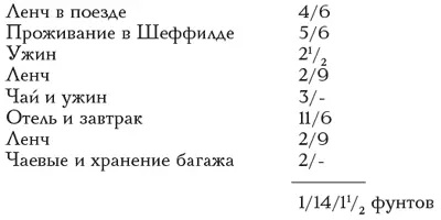 Помню как в Харрогите моя хозяйка запросила фунт за три ночи и хотя я всегда - фото 1