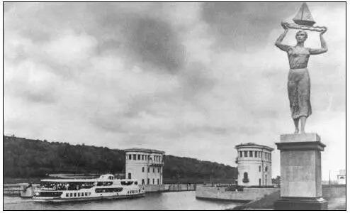 75 Б Д Савицкий Ю А Кун Шлюз 5 на канале им Москвы 1937 СовАР л - фото 85