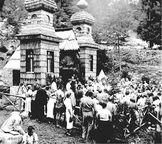 Паломничество в часовню Св Владимира Словенские Альпы начало 1930х Каждое - фото 22