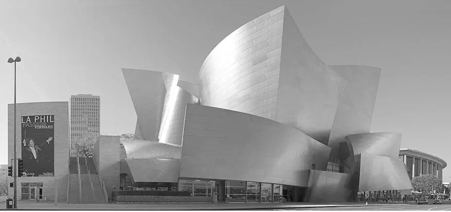 Френк Гери Disney Hall ЛосАнджелес Для встречи с Гери Мариэтта очень плохо - фото 128