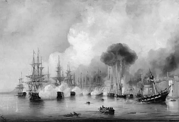 Синопский бой Художник А Боголюбов 1860 г Кроме раненых лежащих в - фото 8