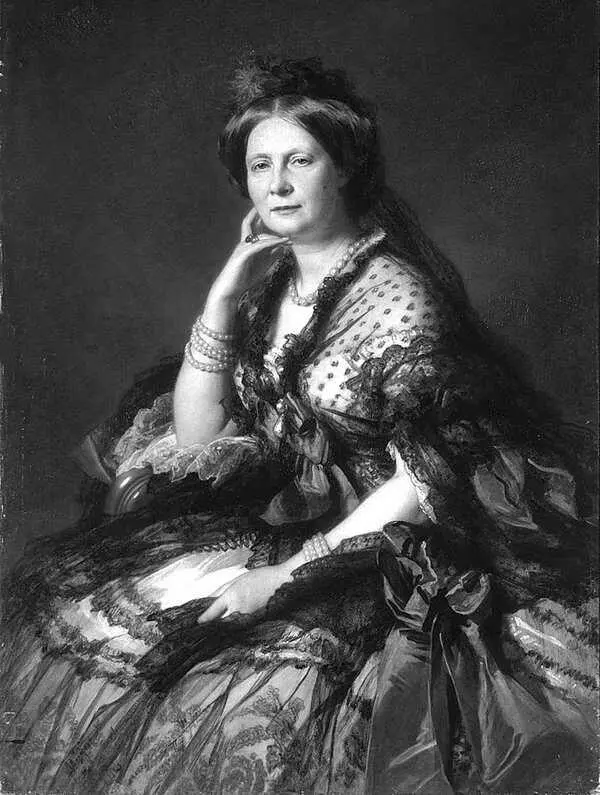 Портрет великой княгини Елены Павловны Художник Ф Винтерхальтер 1862 г 1 - фото 16