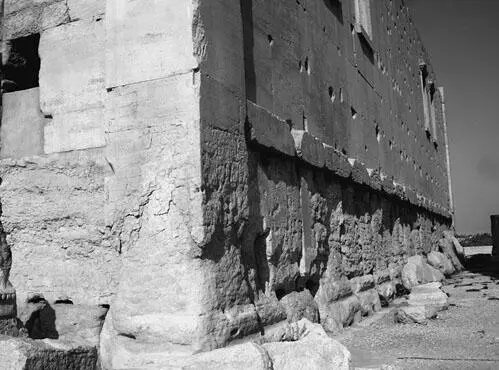 Рис 119 Храм Баала в 1864 году фото Louis Vignes 1864 Для такой эрозии - фото 119