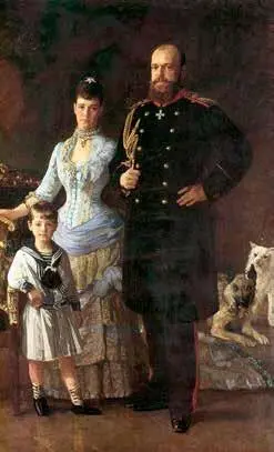 Император Александр III с супругой императрицей Марией Фёдоровной Еще в 1891 - фото 33