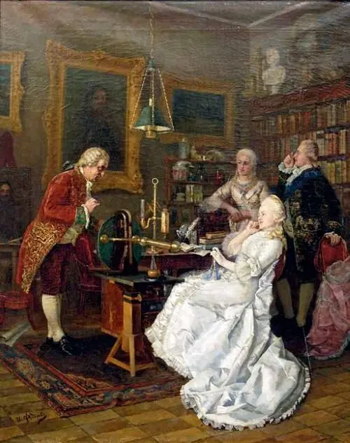 Императрица Екатерина II у М В Ломоносова Художник И Фёдоров Статьи - фото 16