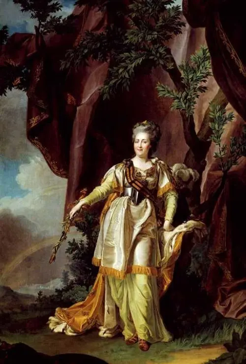 Портрет Екатерины II Художник Д Левицкий 28 декабря 1783 года Россия и - фото 31