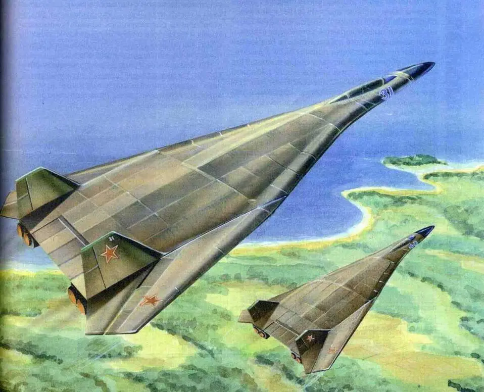 Пассажирские варианты самолета Т4 На базе уже имевшихся компоновок в 1961 г в - фото 186