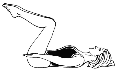 Упражнение 2 Упражнение укрепляет мышцы спины Исходное положениележа на - фото 23
