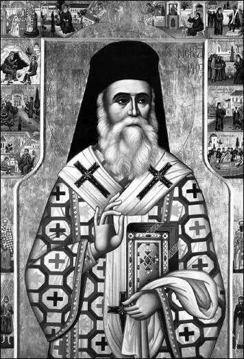 Святитель Нектарий Эгинский Вскоре прибыл епископ Он обосновался на Эгине и - фото 9