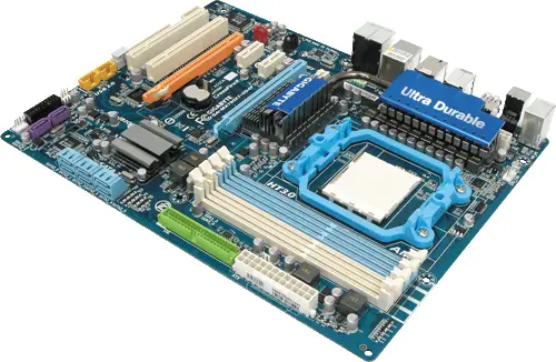 На плату можно установить модули ОЗУ DDR3800 или 1666МГц память Gigabyte - фото 43