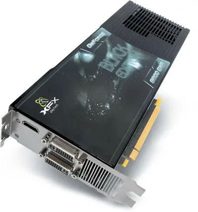 Графическая плата XFX GeForce 9800 GX2 Black Edition достойный компаньон - фото 40