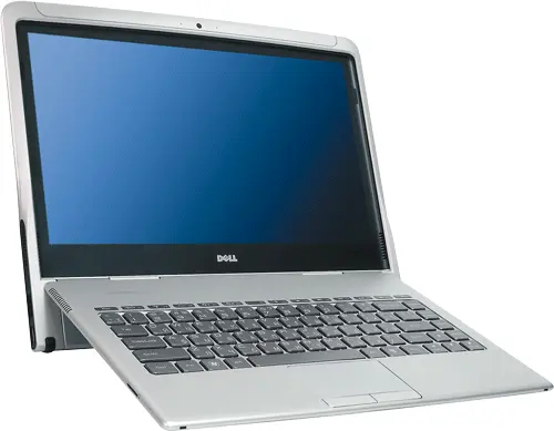 При раскрытии Dell ADAMO XPS откидывается клавиатура а нижняя часть экранного - фото 42
