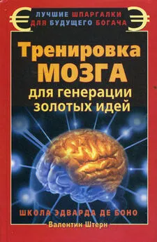 Валентин Штерн - Тренировка мозга для генерации золотых идей. Школа Эдварда де Боно