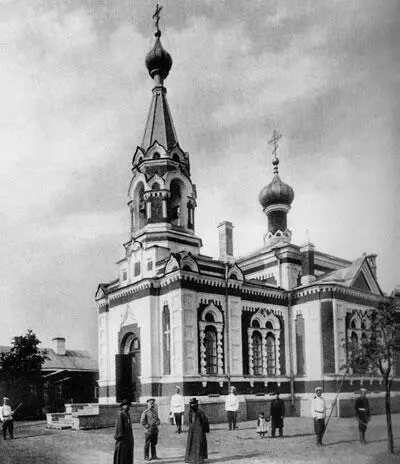 Церковь св Александра Невского на Преображенском воинском кладбище Началом XX - фото 82