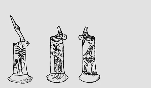 Священные бритвытопорики из Карфагена III в до н э Смешанные стили - фото 17