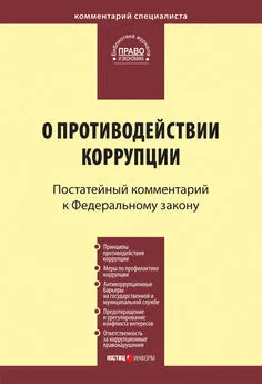 Коллектив авторов - Комментарий к Федеральному закону «О противодействии коррупции» (постатейный)