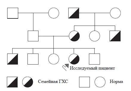 Рис 2 Схема наследственной передачи семейной ГХС Если появление ДЛП при - фото 3