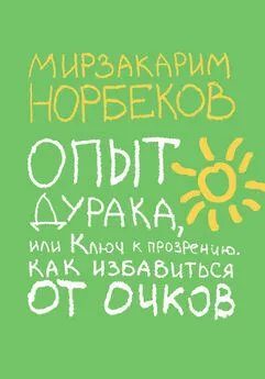 Мирзакарим Норбеков - Опыт дурака, или Ключ к прозрению. Как избавиться от очков