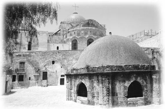 Купола и кельи на крыше храма Гроба Господня в Иерусалиме Кто может изобразить - фото 27