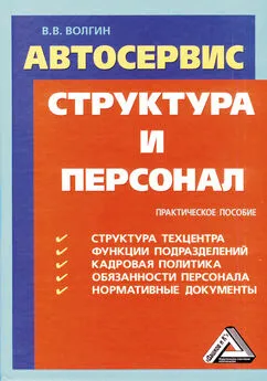 Владислав Волгин - Автосервис. Структура и персонал: Практическое пособие