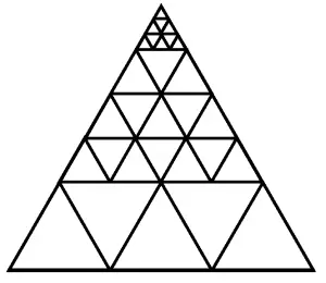 Рис 8 Деление грани икосаэдра на равносторонние треугольники Таким образом - фото 12