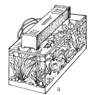 Рис 15 Осветители аквариума а осветитель на покровном стекле б - фото 17
