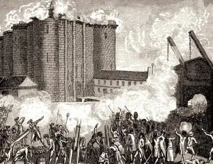 Штурм Бастилии 14 июля 1789 года В это время в королевской семье усилилось - фото 48