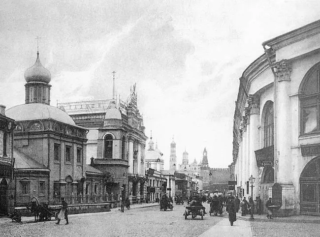 Улица Варварка Фотография начала XX века Находящиеся на Варварке великолепные - фото 42