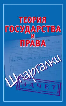 Андрей Петренко - Теория государства и права. Шпаргалки